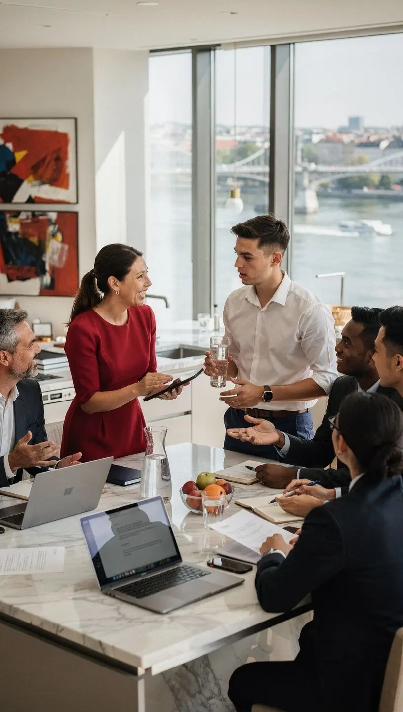 Eine Grafik, die den Wachstumstrend von Unternehmen in verschiedenen Branchen darstellt.