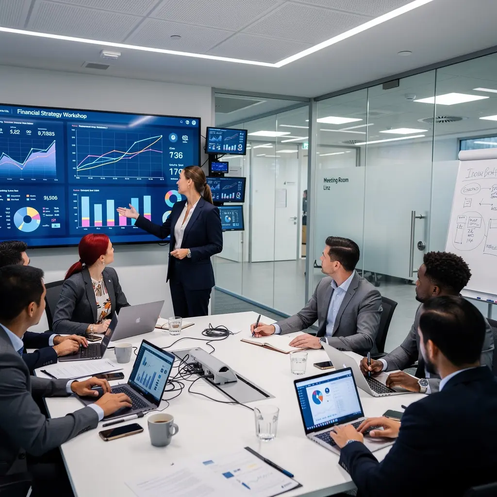 Ein Diagramm, das wirtschaftliche Trends und Wachstumsprognosen zeigt.